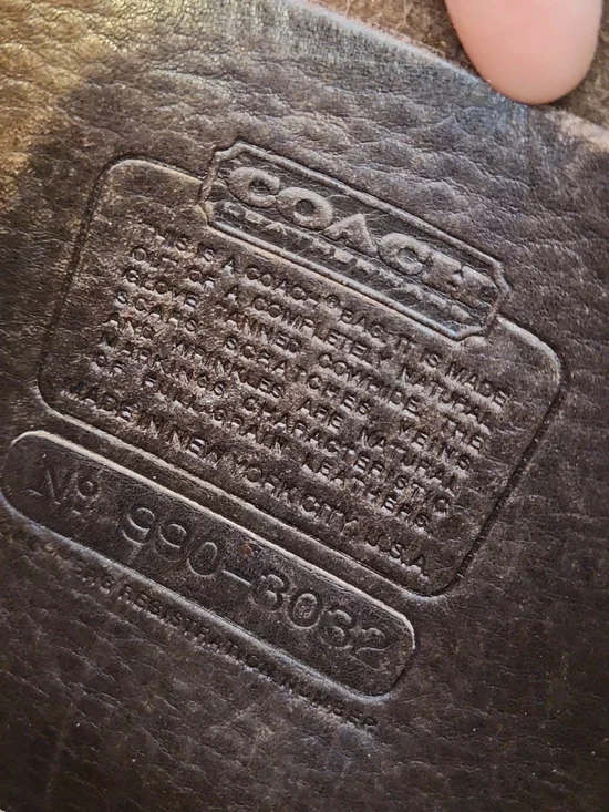 VTG COACH Leather Shoulder Crossbody Bag - Picture 10 of 16